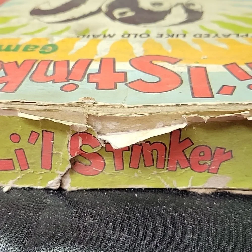 Vintage Li'L Stinker Game 1956 Similar To Old Maid,  Schaper  # 209‎